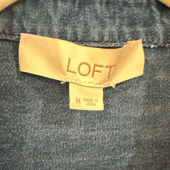 Loft Chambray Mini Dress - Picture 5 of 5